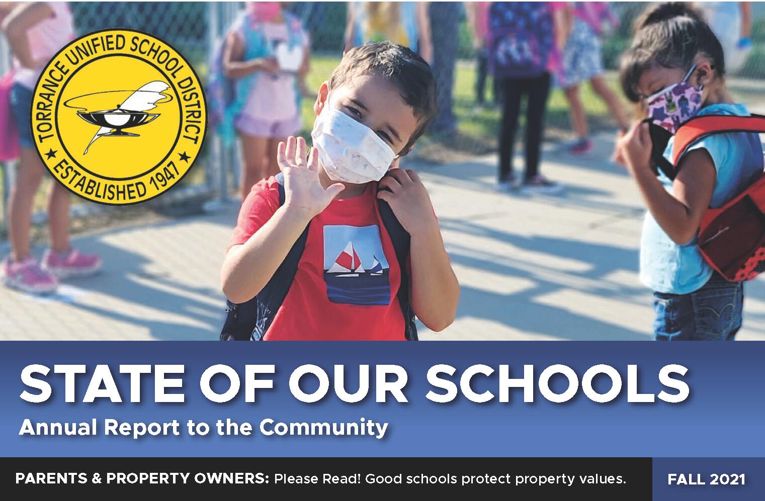 State of ours schools cover photo