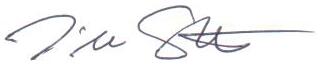 Tim Stowe signature