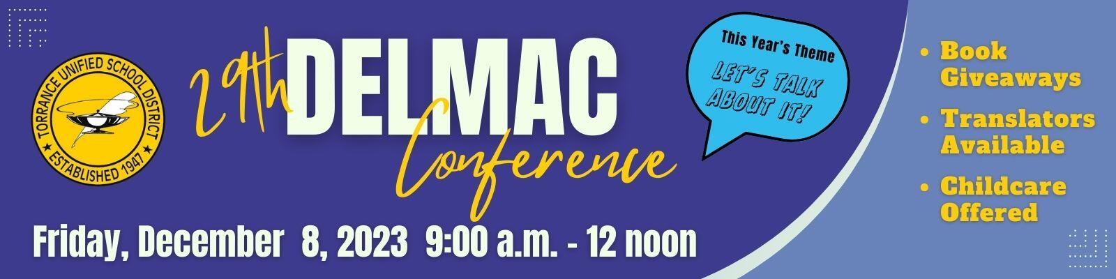 29th DELMAC Conference Banner
