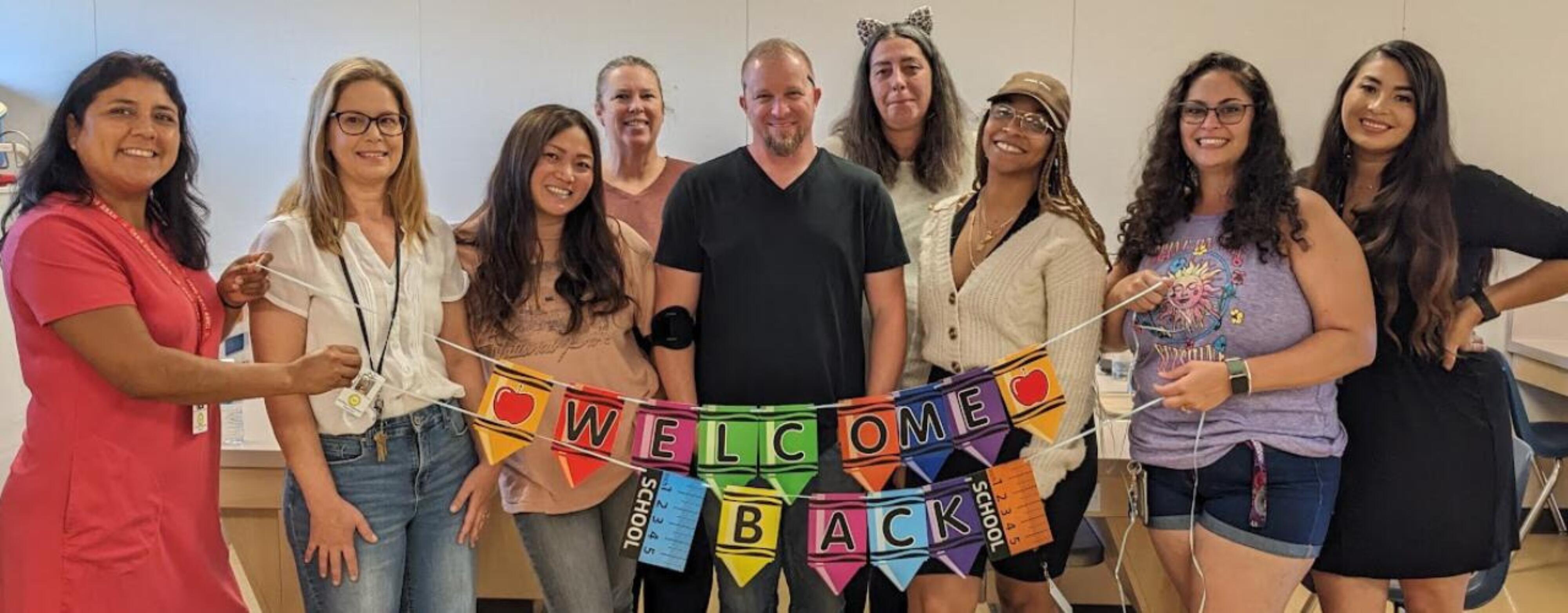 Carr Staff Welcome Back