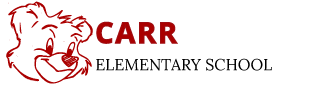 Carr Elementary School header logo