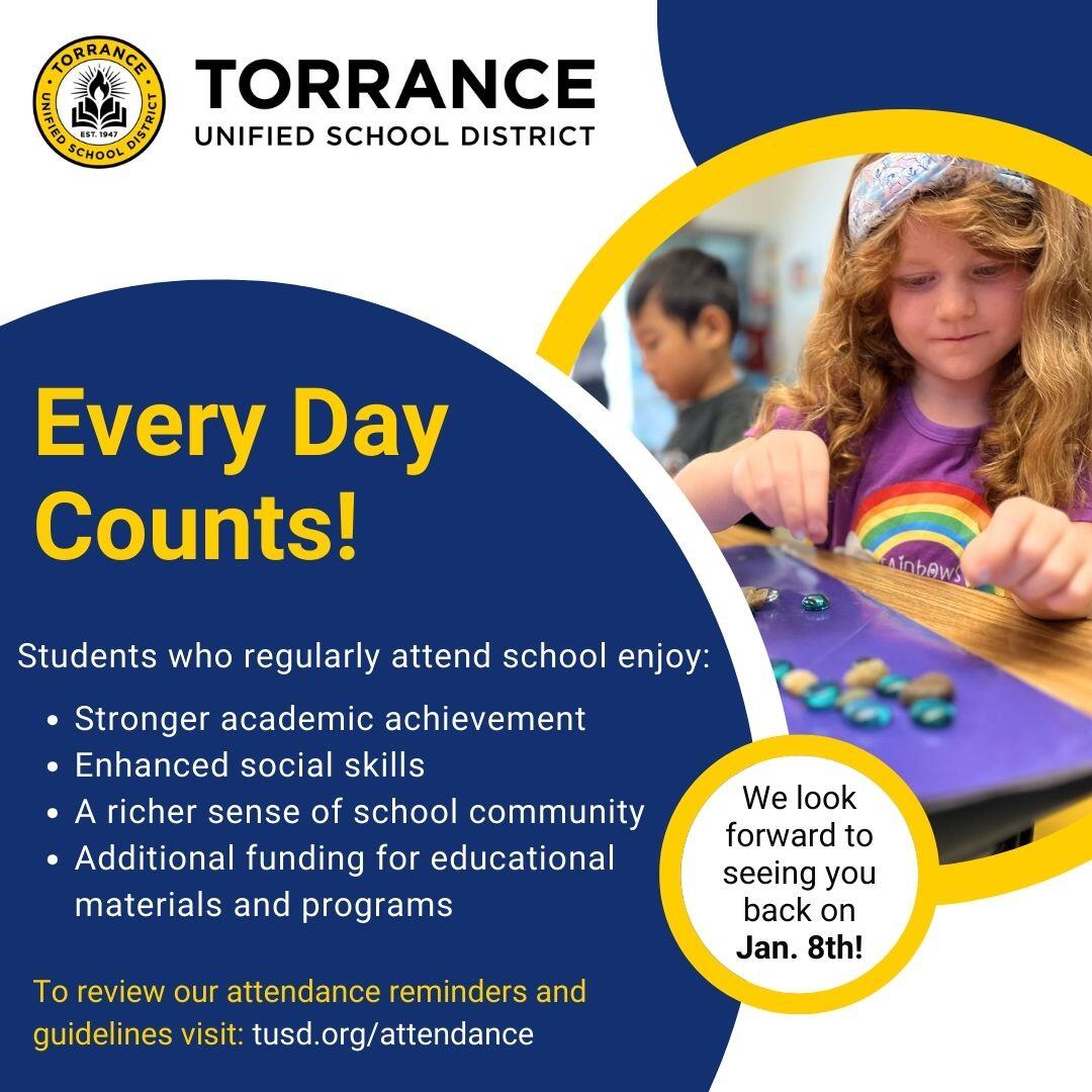 Every Day Counts - Show up for School!