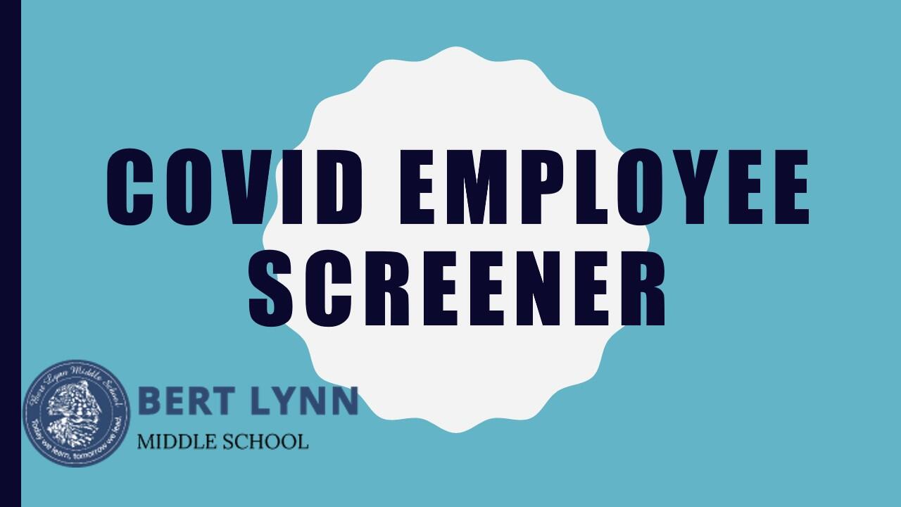 COVID Employee Screener