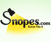 Image for Snopes.com website