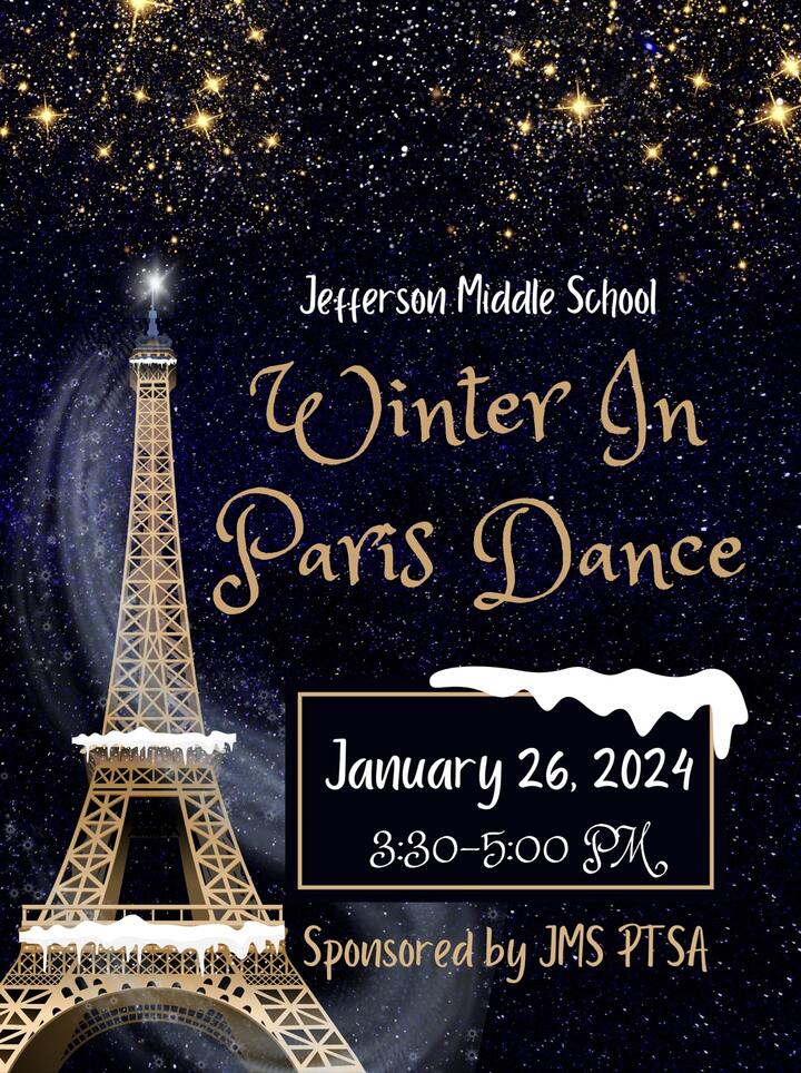 "Winter in Paris" dance - January 26, 2024