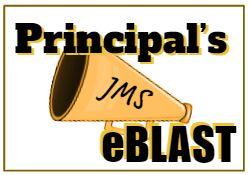 Megaphone with the eBlast from the Principal