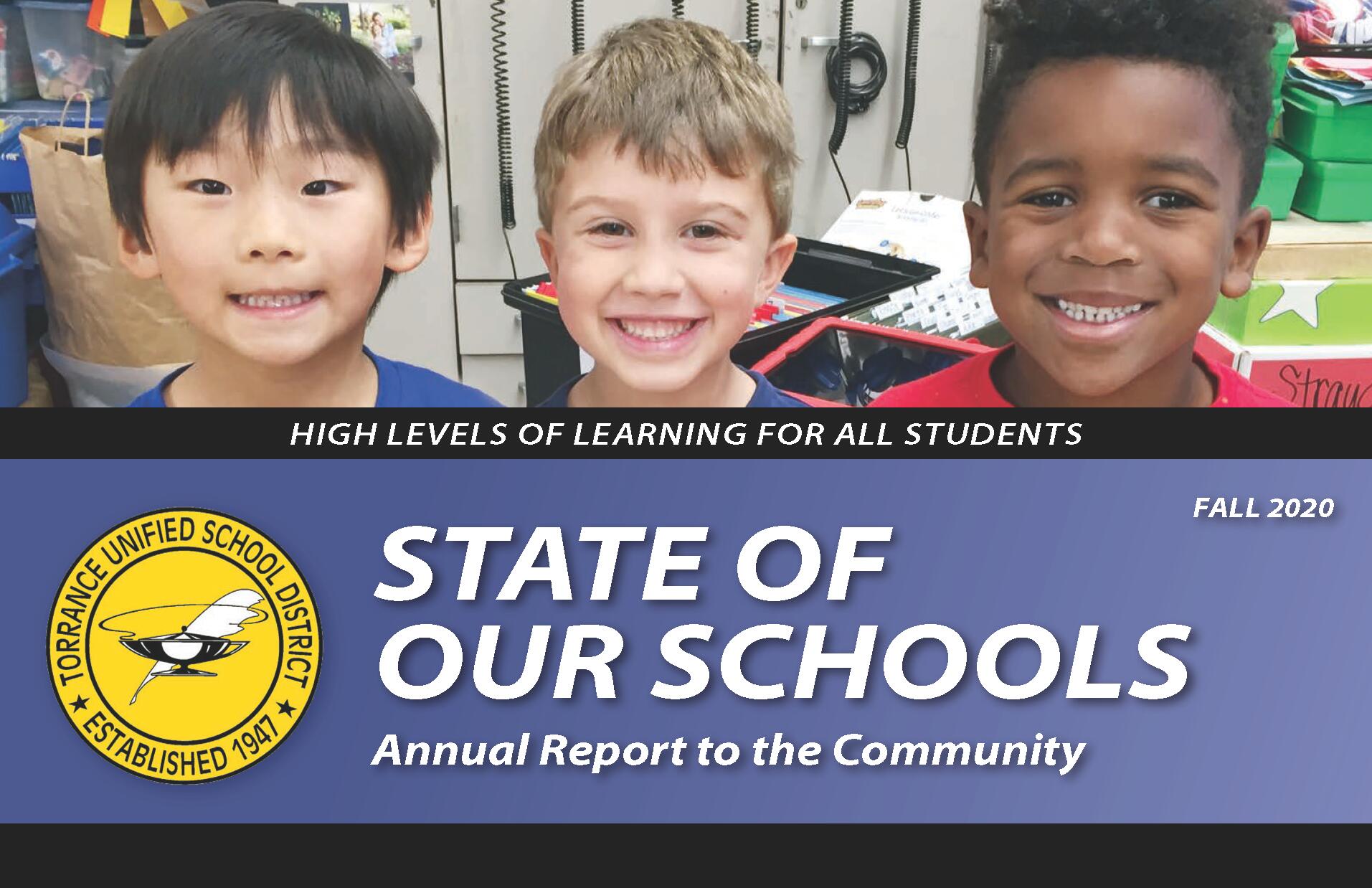 State of Our Schools Annual Report to the Community