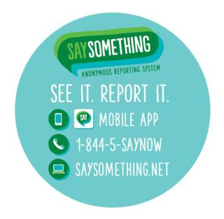 See Something - Say Something Reporting System
