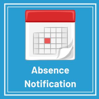 Absence Notification icon