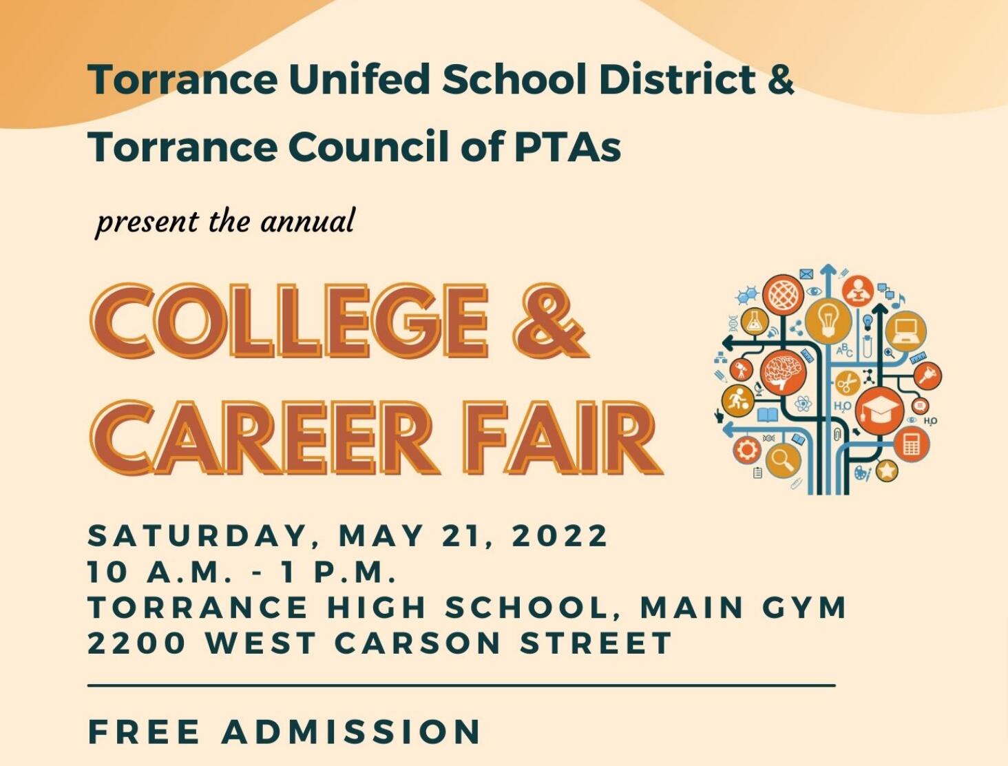 Flyer for the next College and Career Fair