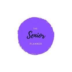 The Senior planner text on a purple circle